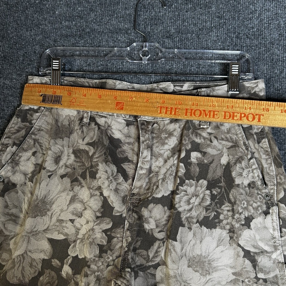 Pacsun Milo Floral Cotton Carpenter Pants Womens Size 29x30 Baggy - Picture 4 of 9
